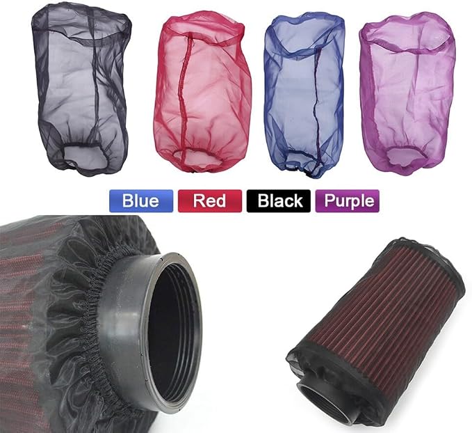 Intake Filter Mesh Cover Polyester Cloth Oilproof and Dustproof Cover Car Cold