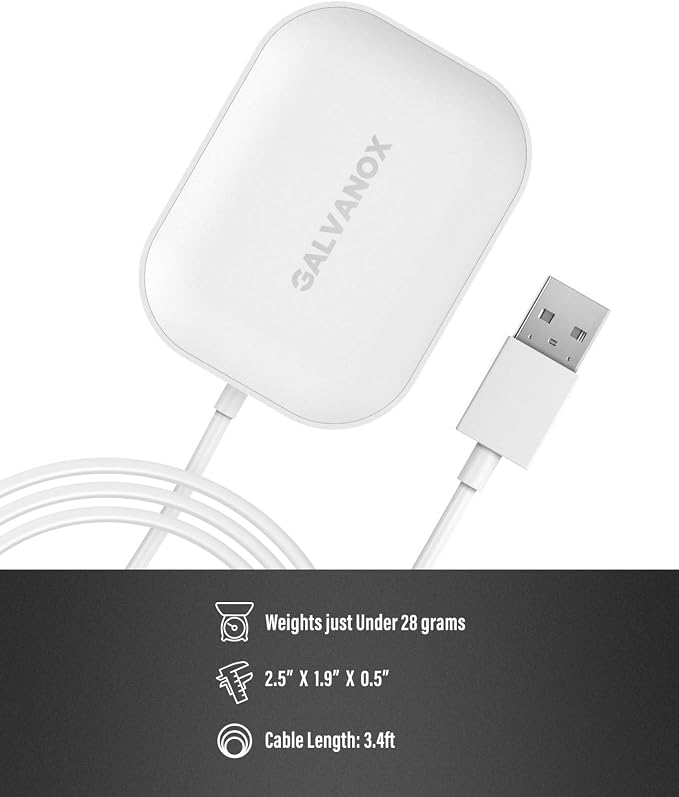 Tech Gift Idea Christmas 2024 (2-in-1) Charger for Apple Watch + iPhone Reversible Magnetic Wireless Charging (Compatible with MagSafe) Retail Packaging