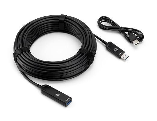 Sewell Light-Link USB Cable for USB 3.0 Devices - 2022 Update (100 ft.)