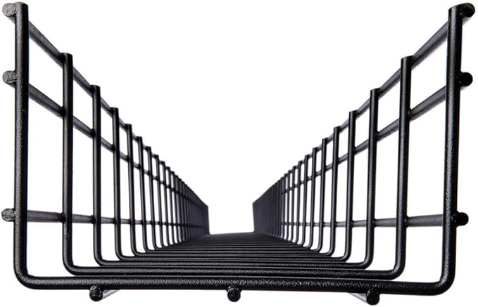 Tripp Lite Wire Mesh Cable Tray Management Organization, Ideal for Industrial & Data Centers, 10 Pack, 6 inches x 4 inches x 10 Feet / 150 x 100 x 3000 millimeters, 5-Year Warranty (SRWB6410STR10)