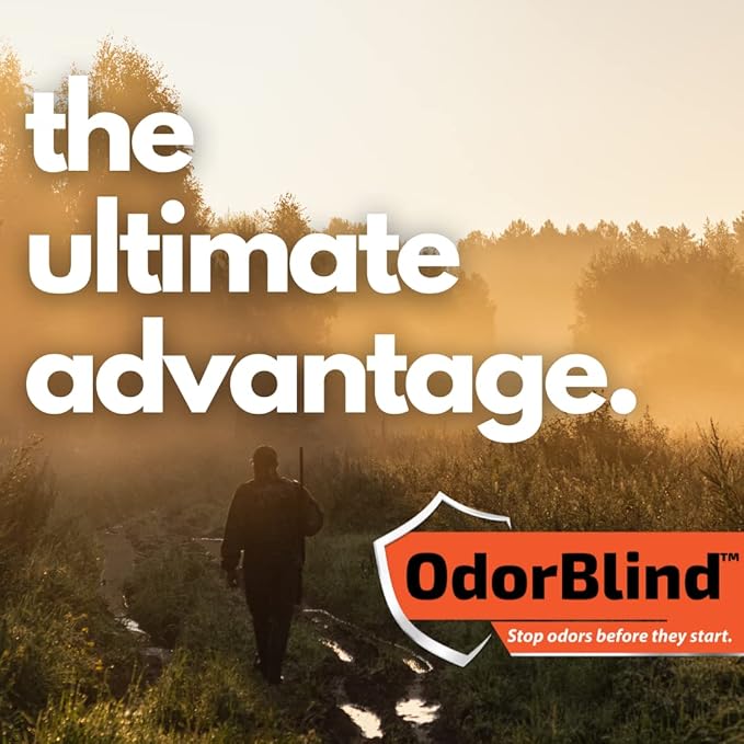 NoStench OdorBlind | Odor Preventing Fabric Softener | Prevents Hunting Odors, Scent Free Hunting Fabric Softener, Keeps Human Scent Away | 32 Ounce Bottle
