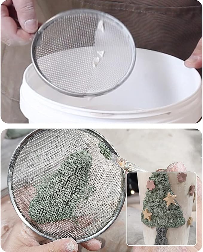 1 Piece Stainless Steel Filter Mesh Ceramic Glaze Filter Mesh Stainless Steel