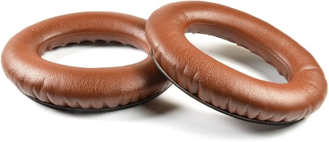 Replacement Ear pads Cushion Compatible For Bose QuietComfort QC2,QuietComfort 15 QC15,QuietComfort QC25,QuietComfort QC35,AE2,AE2i,AE2w,SoundTrue,SoundLink(Around-Ear) Headphone (COFFEE BROWN)