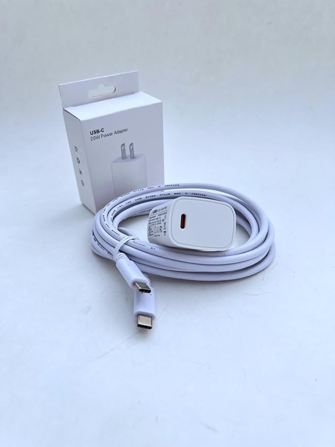 Wall Charger+10FT-USB-C-to-C Cable Compatible with Marshall Emberton II Bluetooth Speaker