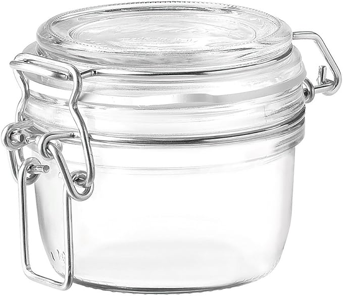 Bormioli Rocco Unbekannt Fido Preserving Jar 125ml Round Glass Dessert Appetiser Storage Jars
