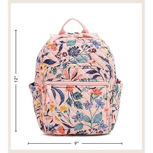Vera Bradley Performance Twill Small Backpack, Botanical Beauty