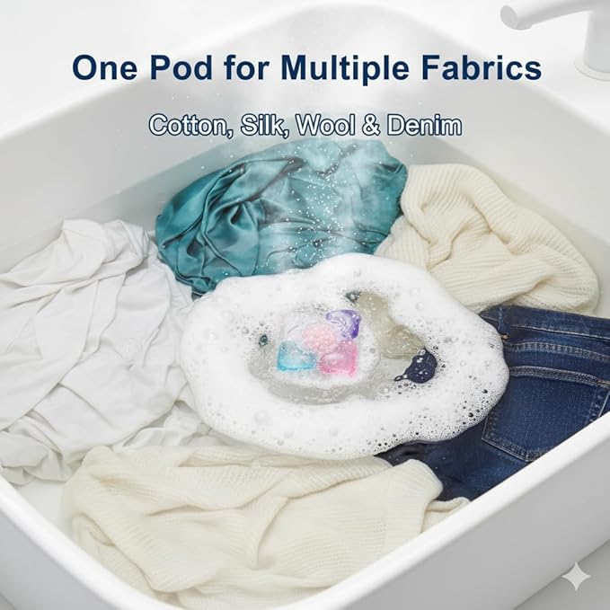 5 in 1 Laundry Beads - 5 in 1 Laundry Pods with Fabric Softener & Scent Beads(30PCS)