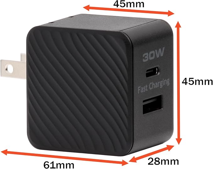Powerline 30W PD3 Fast Charger/Wall Charger