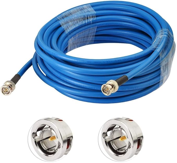 Superbat SDI Cable BNC Cable 3G/6G/12G (Belden 1694A),1-300FT, Supports HD-SDI/3G-SDI/4K/8K Video, Precision SDI Video Camera Wire (1Pcs)