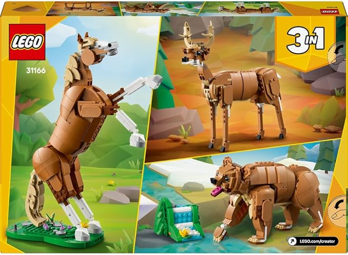 Lego Creator 31166 Enjoyable Horse Toy Birthday Present Blocks for Girls Boys Children 9 Years Old 10 Years Old 11 Years Old Elementary School Interior Stylish Figure Goods Mom Father
