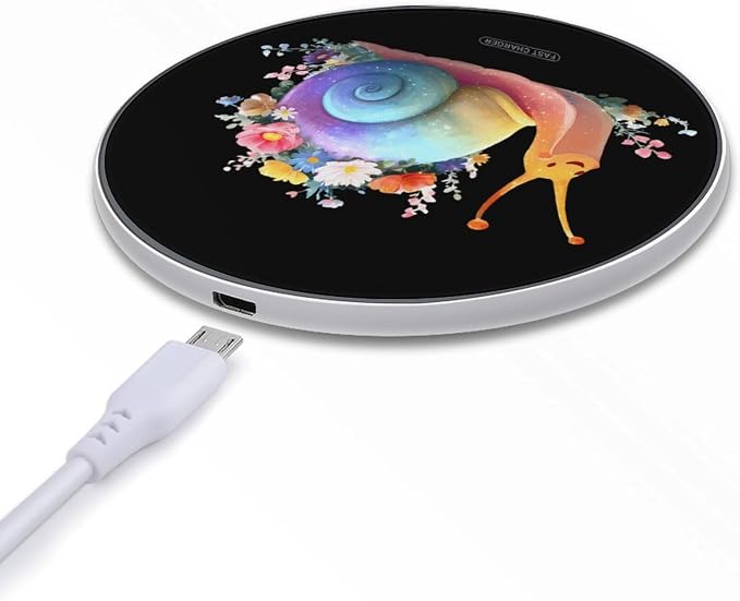 Rainbow Snail Wireless Charger Portable Charging Pad | LightweightAll Smartphone