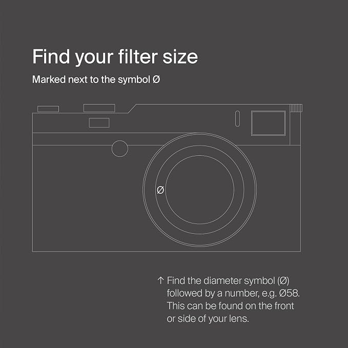 Urth 95mm Soft Graduated ND8 Lens Filter — 3-Stop, Ultra-Slim 20-Layer