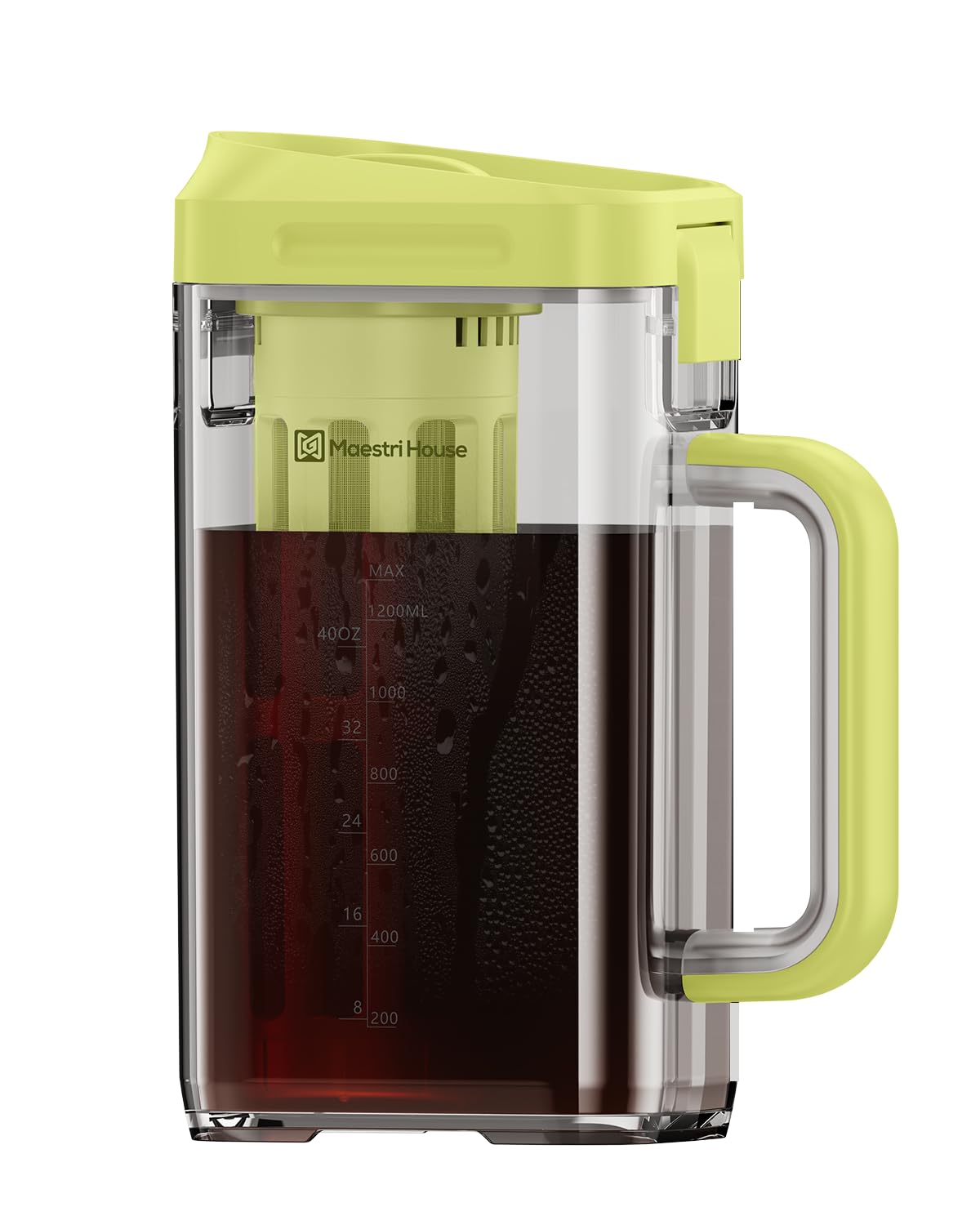 Maestri House Cold Brew Coffee Maker, 64oz BPA-Free Tritan Pitcher