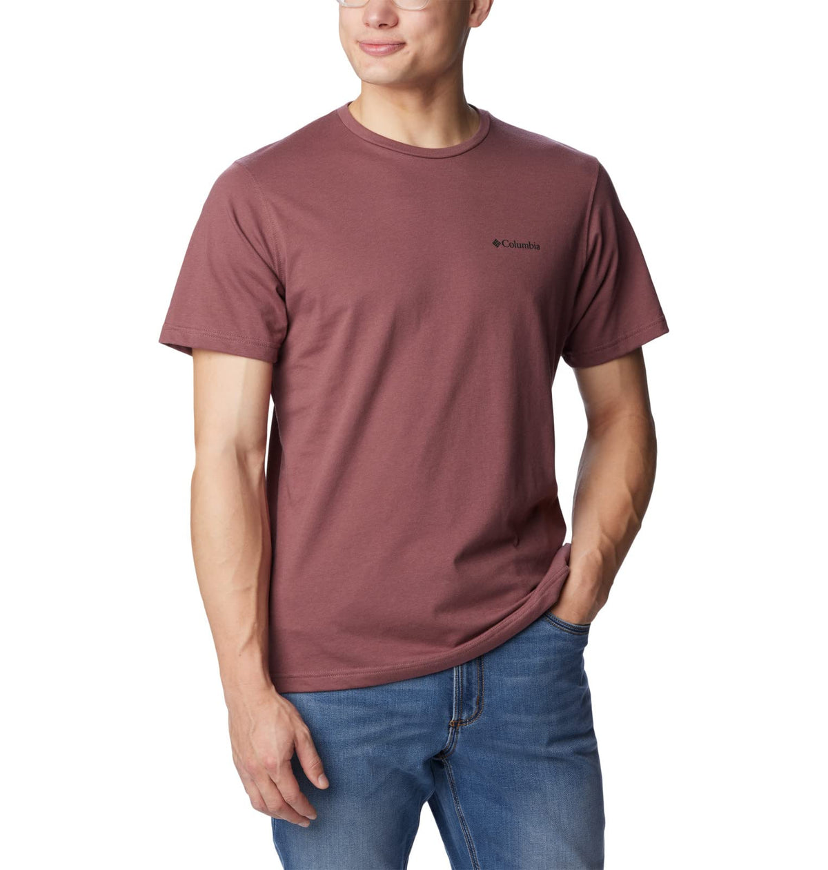 Columbia Men's Thistletown Hills Short Sleeve, Light Raisin, 3X Big