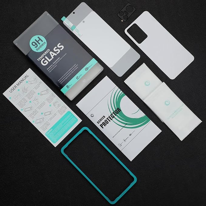 Ibywind for Realme GT Neo 3 5G Screen Protector2 Pack9H Hardness Tempered Glass and Camera Lens Protectorwith Alignment FrameFull CoverageBubble FreeFingerprint UnlockScratch Resistant