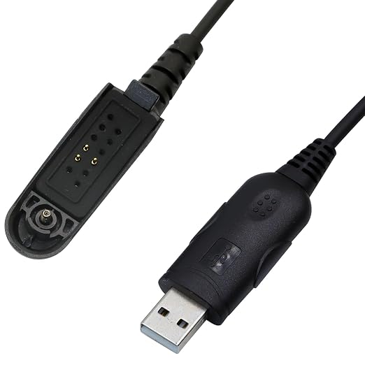 RKN4075 USB Programming Cable for Motorola HT1250 HT1250LS GP140 GP320 GP328 GP329 HT750 HT750LS HT1550 HT1550XLS ATS2500 Radi