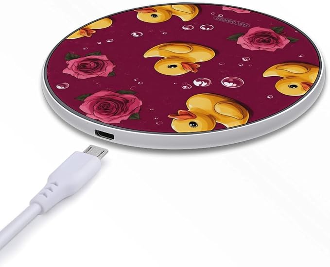 Rubber Duck Wireless Charger Portable Charging Pad | LightweightAll Smartphone