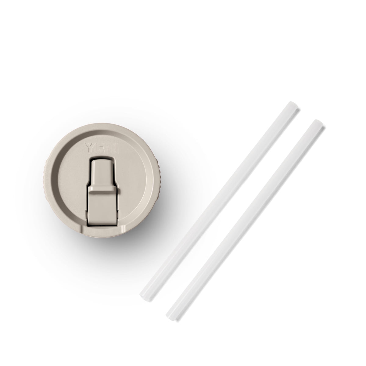 YETI Rambler 20 oz Travel Mug Straw Lid, Cape Taupe