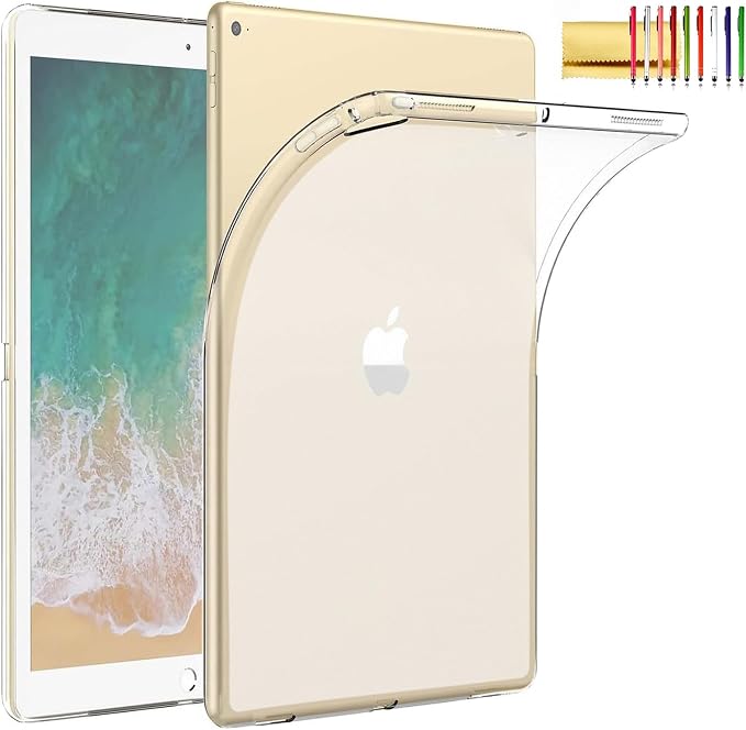 Kids Case for iPad Pro 11 M5/M4 & iPad Air 11 (2026/2025/2024) Shockproof Case with Pencil Holder Techcircle Light EVA Foam Handle Stand Bumper Protective Child Friendly Drop Proof Cover Black