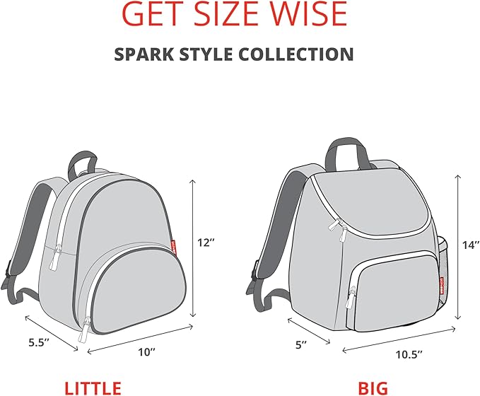Skip Hop Sparks Kid's Backpack, Kindergarten Ages 3-4, Soccer