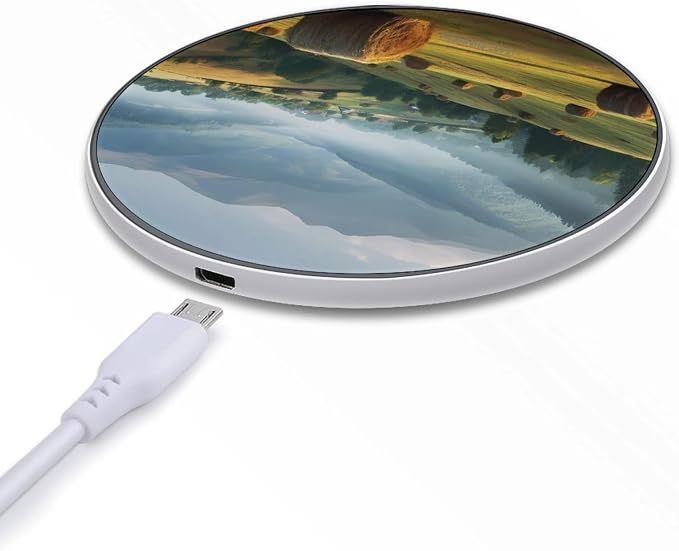 Mountain Landscape Forests Wireless Charger Portable Charging Pad | LightweightAll Smartphone