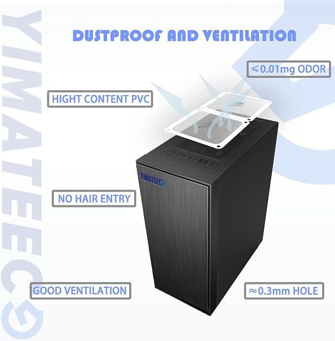 120mm Fan Filter PC Dust Filter Computer Fan Grills Dust Mesh Magnetic Frame PC