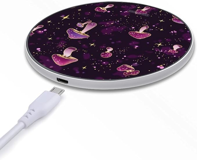 Mushroom Wireless Charger Portable Charging Pad | LightweightAll Smartphone