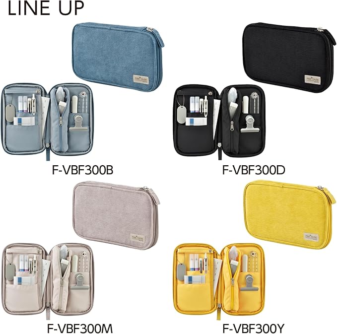 KOKUYO Slim Pencil holder Pouch (Yellow)