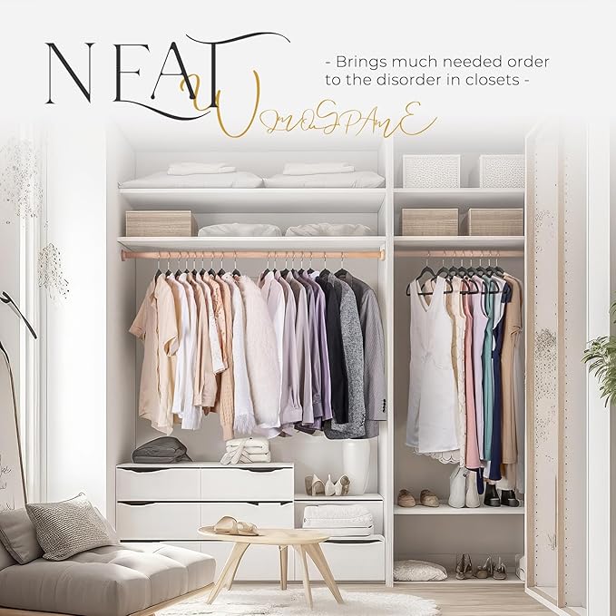 HOUSE DAY Black Velvet Hangers 300 Pack, Premium Clothes Hangers Non-Slip Felt Hangers, Sturdy Black Hangers Heavy Duty Coat Hangers, Durable Suit Hangers, Space Saving No Hanger Mark Rotating Hook