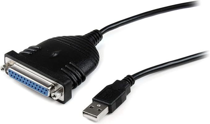 StarTech 10ft USB to Parallel Printer Adapter M/M (ICUSB128410)
