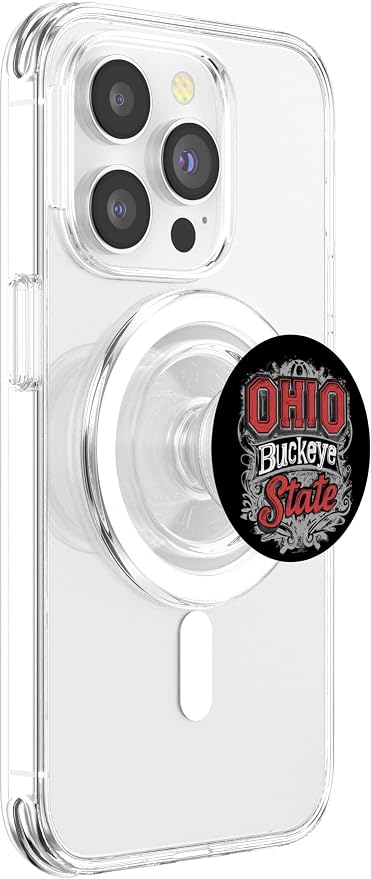 Vintage Ohio Buckeye Home State PopSockets Adhesive PopGrip