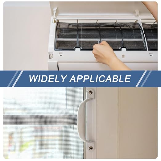 uxcell 150 Mesh 118" x 16" Woven Wire Mesh, 304 Stainless Steel Air Vent Filter