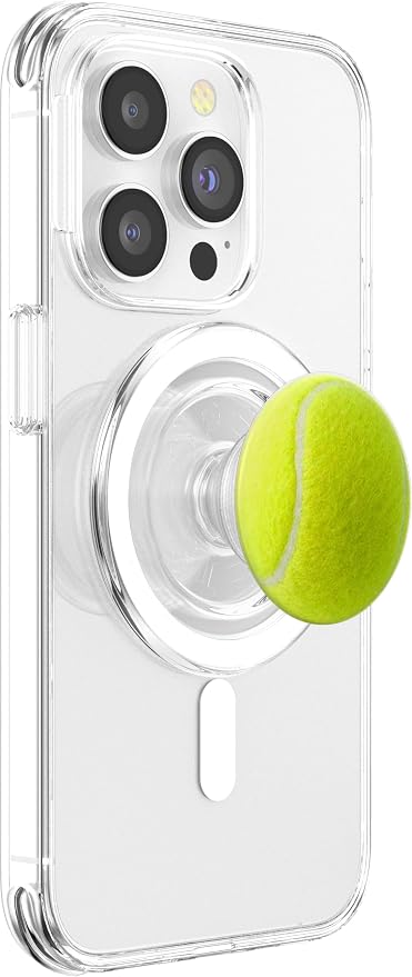 Tennis Ball Black PopSockets Adhesive PopGrip