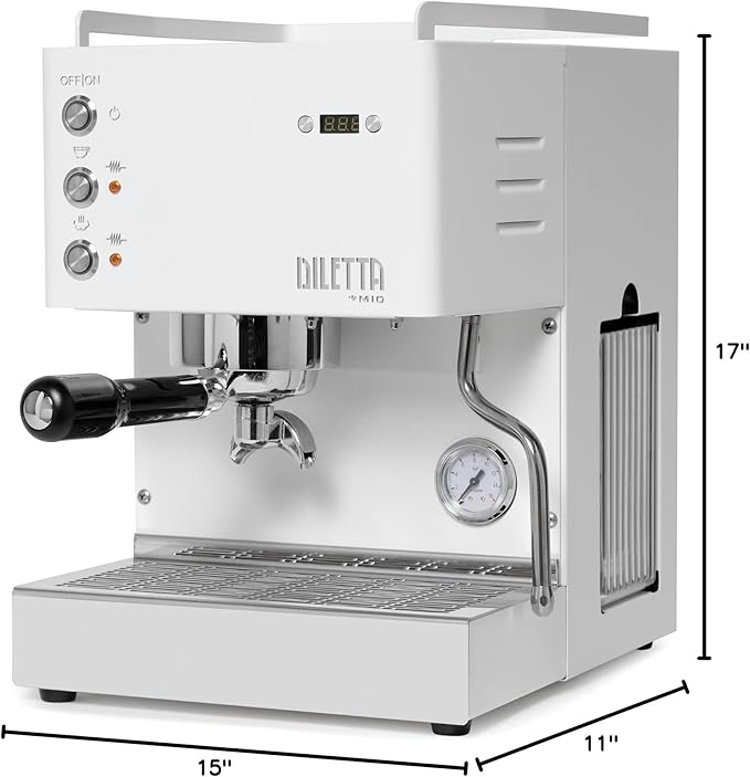 Diletta Mio Espresso Machine (White)