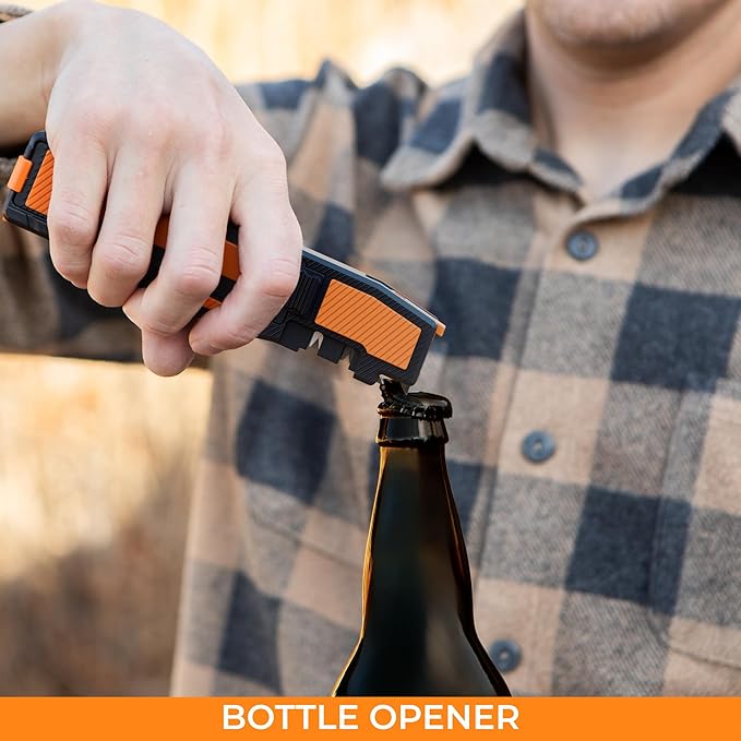 Orange Ninja Pocket Field Knife Sharpener – Portable 6-in-1 Sharpening Kit