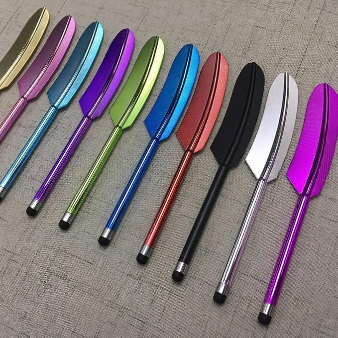 Hemobllo Capacitive Stylus Pen for Touchscreen Writing on Phones and Tablets - Lightweight Handwriting Stylus with Smooth Tip for Precise Input