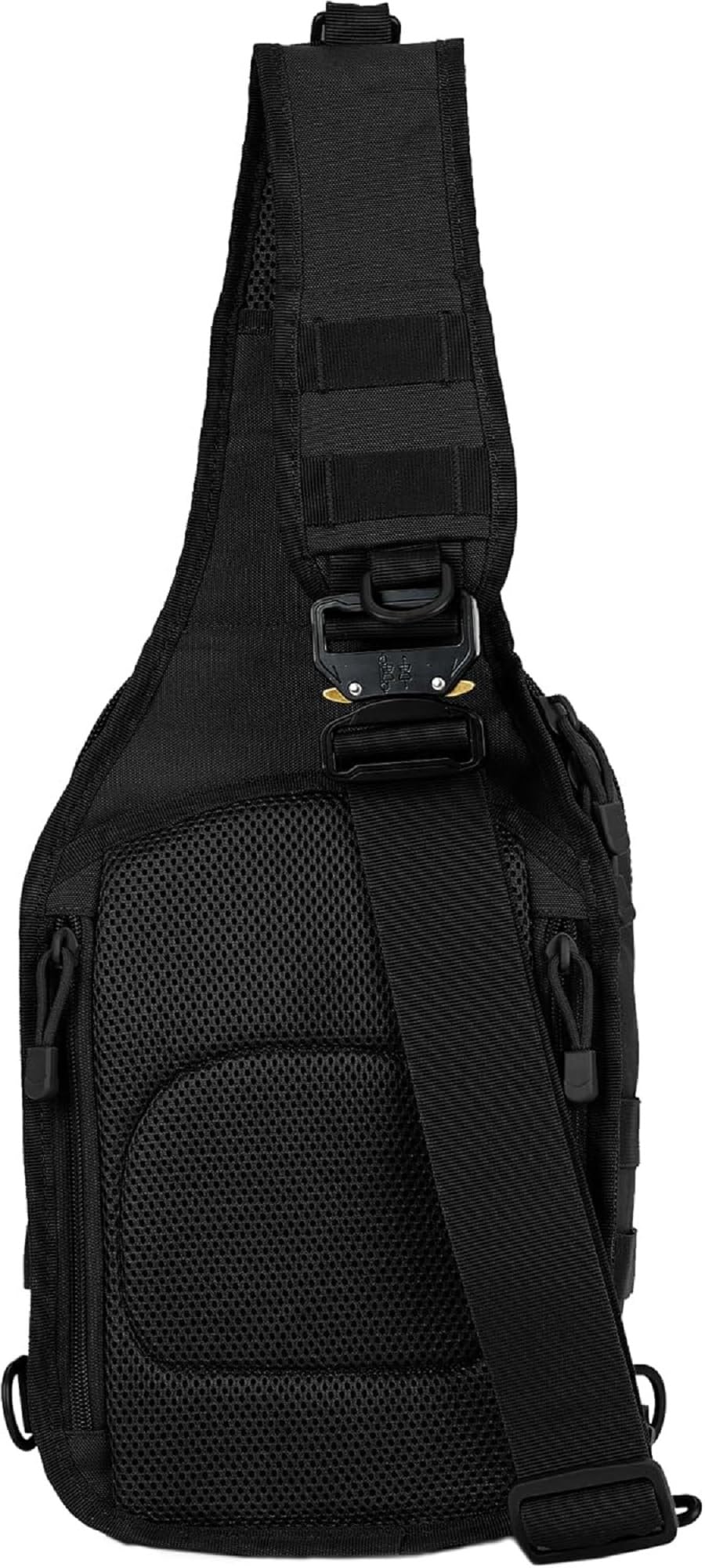 WOLF TACTICAL Men’s Sling Bag - Concealed Carry, Lightweight, Laser-Cut Molle, CCW