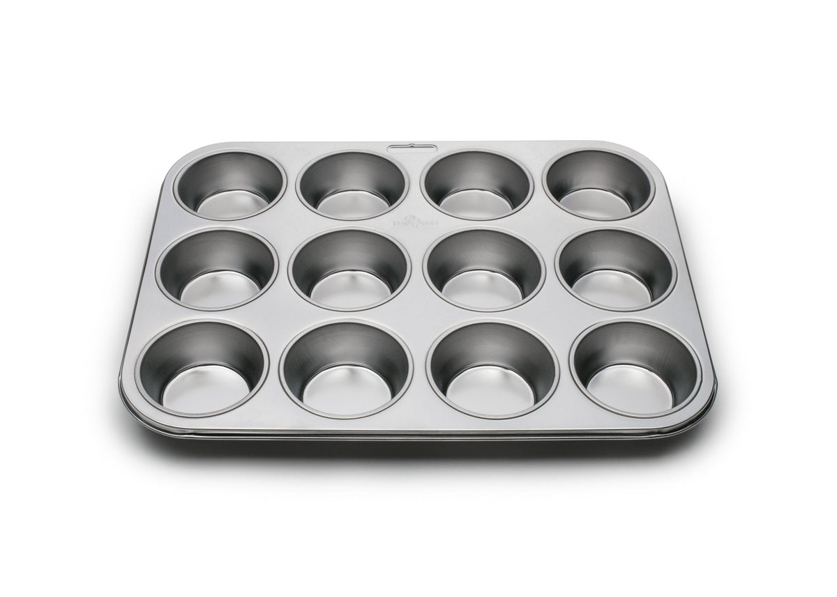 Fox Run Stainless Steel Mini Muffin & Cupcake Pan, 24 Mini Cups Baking Pan