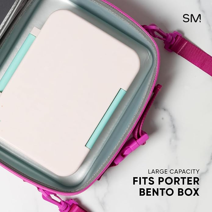 Simple Modern Unisex Hadley Lunch Box With Shoulder Strap