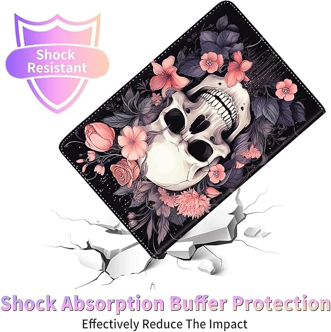 Case for Galaxy Tab A9 Plus , Auto Sleep/Wake Multi-Angle Viewing Slim Folio Stand Cover for Samsung Galaxy Tab A9+/A9 Plus 11 Inch 2023 (SM-X210/X216/X218) Magic Mushrooms Fungus