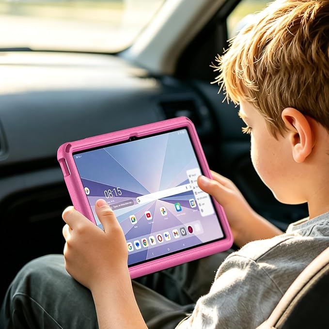 Kids Case for Lenovo IdeaTab11 2025/K11 Gen 2TB-336ZU/FU | Made of non-toxic odorless EVA materialStrong drop resistance,360 degree rotating support,Suitable for children's learning