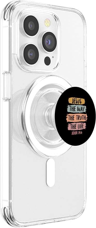 Jesus The Way The Truth The Life Christian Bible Jesus PopSockets Adhesive PopGrip