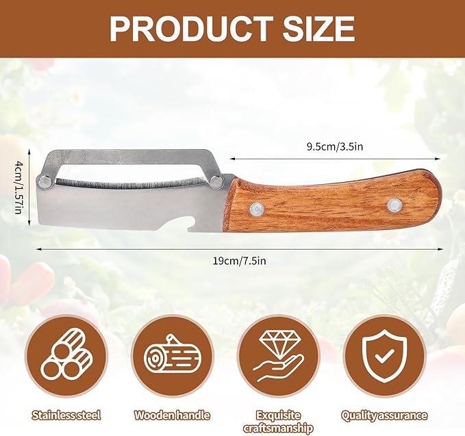 Tyheuca Multi Functional Vegetable Peeler for Kitchen,1 Pack