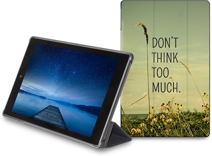 caseable Fire Tablet Cover with Blossom Bird Design