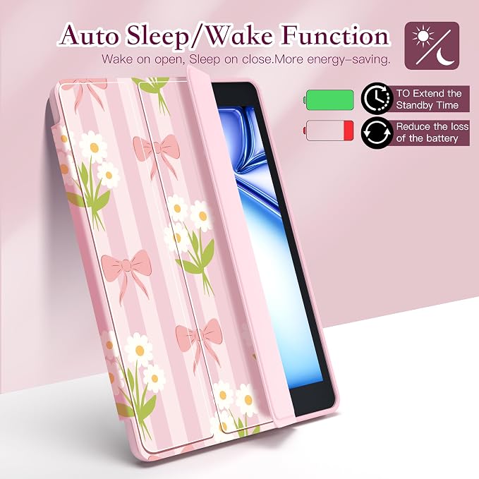 CISSOOK Compatible with iPad 9th/ 8th/ 7th Generation Case 10.2 Inch (2021/2020/2019 Release) Protective Shell with Pencil Holder Astronaut