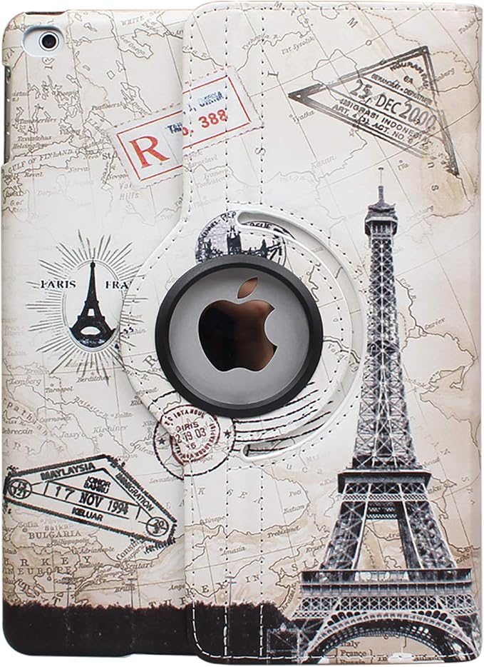 for iPad mini 1/2/3 Case Cover 7.9” – 360° Rotating Stand with Auto Sleep/Wake