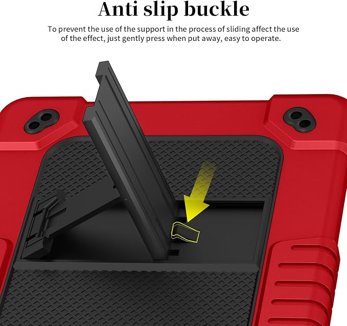Tablet Case for Lenovo Tab One (TB305FU) 8.7 inch Shockproof Cover | with Tempered Glass Screen Protector & Strap & Kickstand for Lenovo Tab K9 8.7 inch 2025 (Model: TB305FU) (Black+2Pcs)