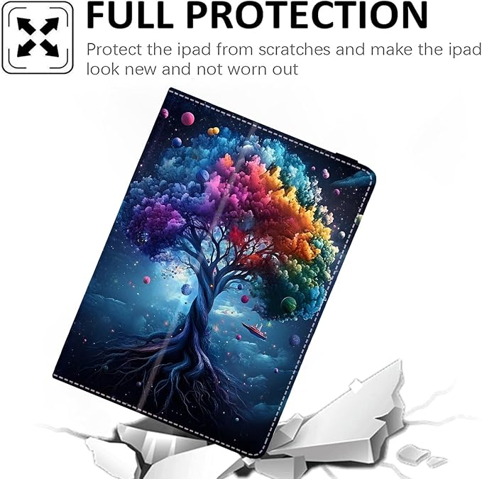 Case for Samsung Galaxy Tab A11+/A9+ Plus 5G 11 Inch 2025/2023 Model Premium PU Leather Slim Fit Smart Stand Cover with Auto Wake/SleepBookshelf Cat