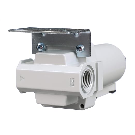 PneumaticPlus SAFM400-N04BD-MEP Compressed Air Coalescing Filter, 0.1 Micron