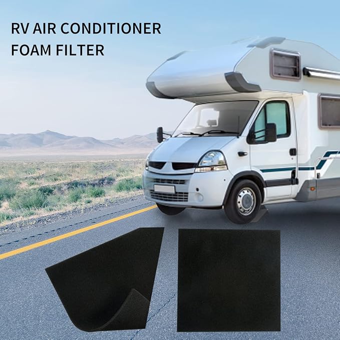 RV A/C Replacement Air Filter, Foam Pre-Filter